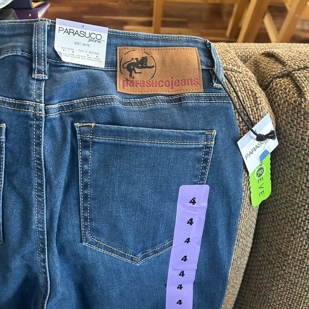 NWT Parasuco Women’s Skinny Jeans Size 4 - Picture 4 of 6